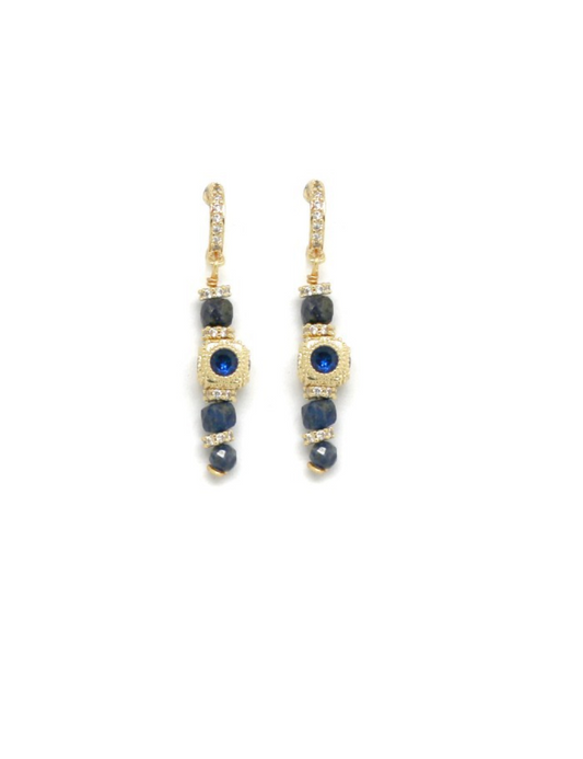 Boucles Yvaldo - Bleu