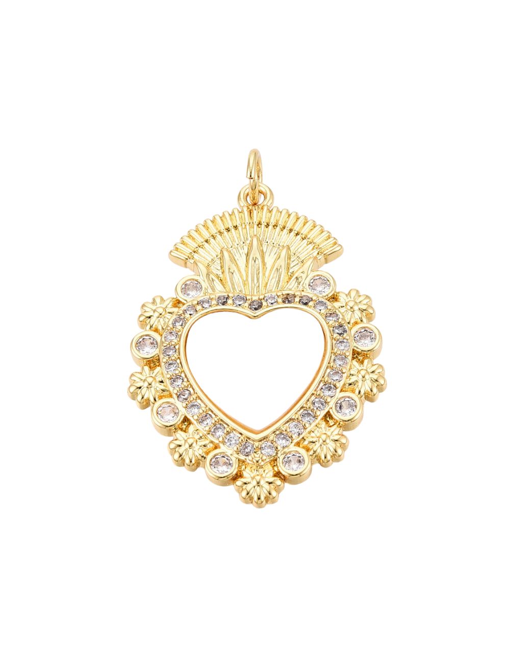 Charm Coeur sacré XL - 12 modèles