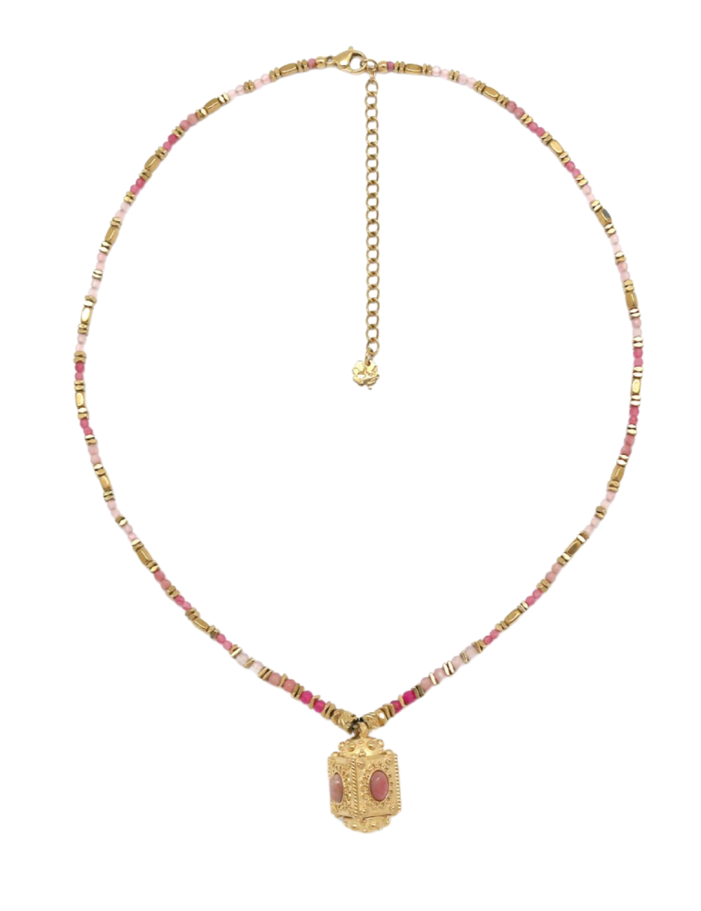 Collier Terra - Rhodonite