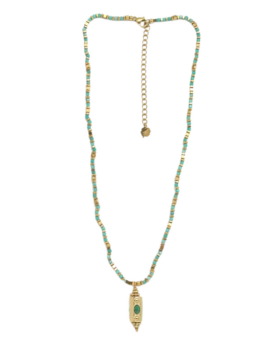 Collier Lexie - Amazonite