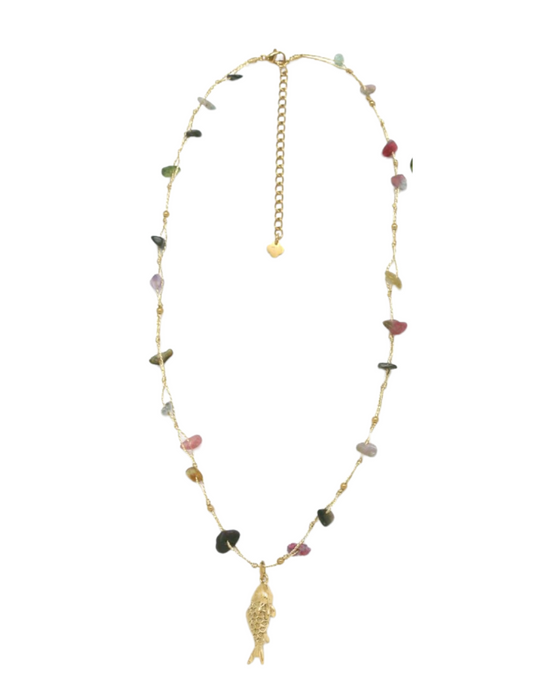 Collier Fish - Kiro Rose