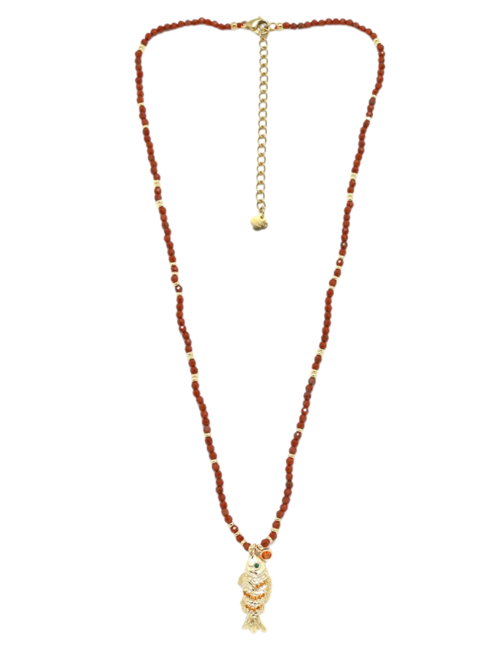 Collier Fish - Lileos Jaspe