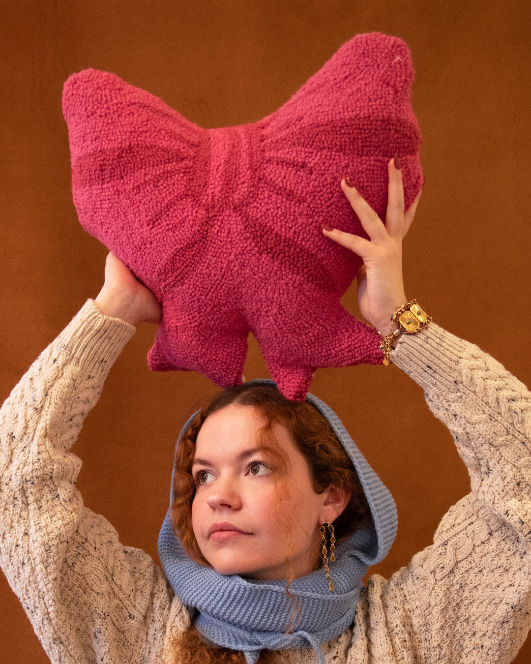 Coussin Pink bow