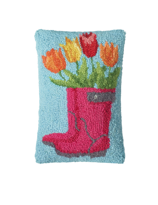 Coussin Tulipes Boots