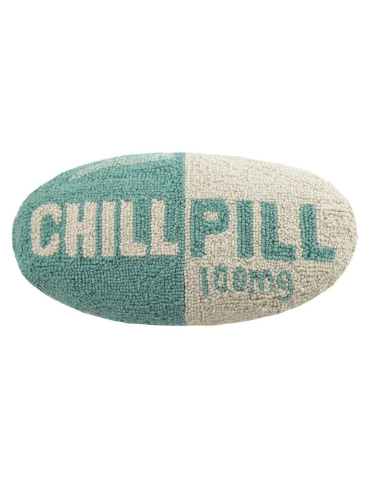 Coussin Chill Pill - Bleu