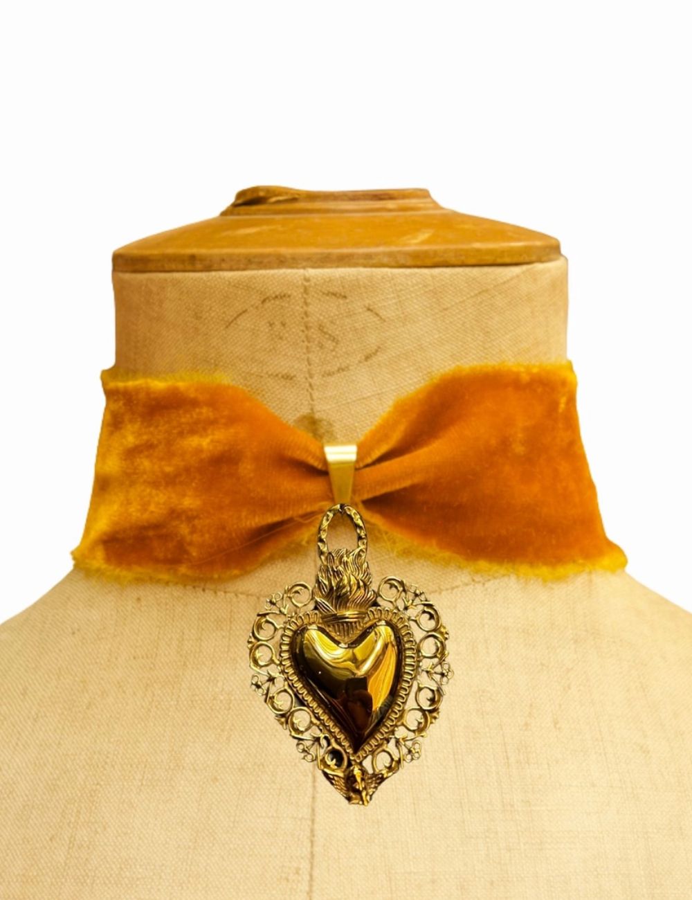 Choker Velours de soie - Romeo XL