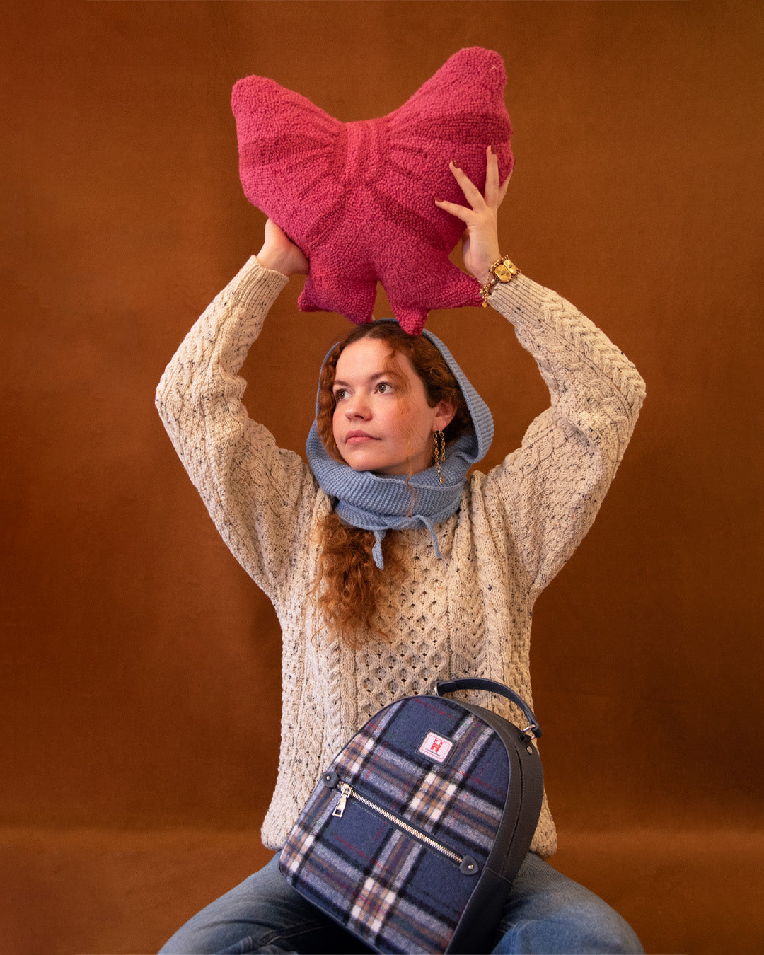Coussin Pink bow