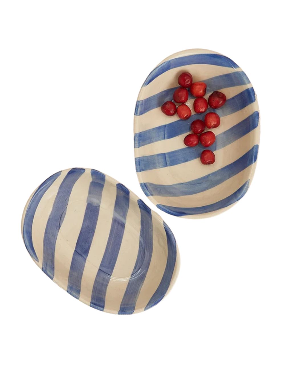 Ramequin ovale Riga - Bleu