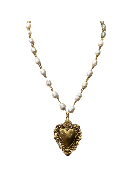 Collier Roméo - Perles d'eau douce