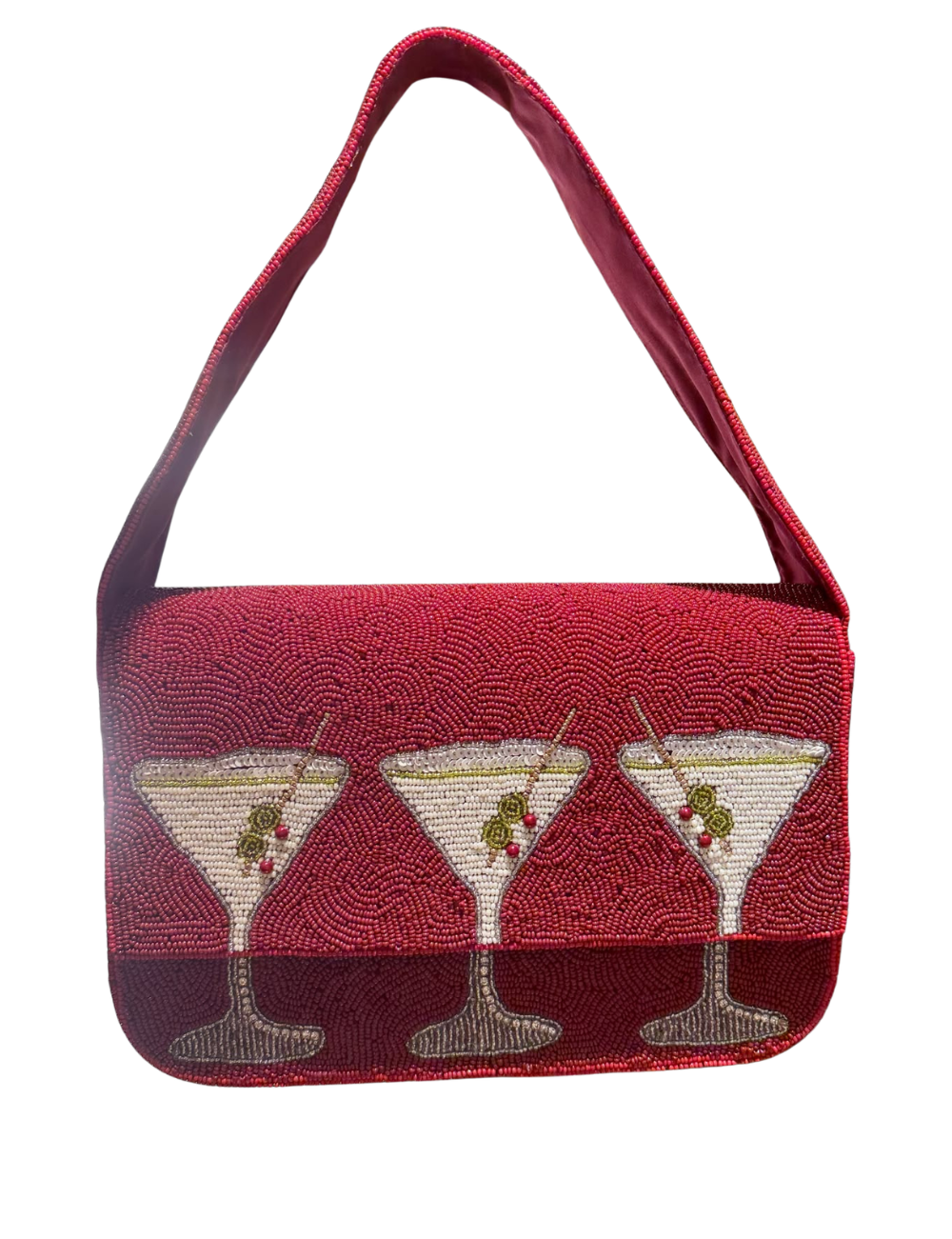 Sac perlé Red Martini