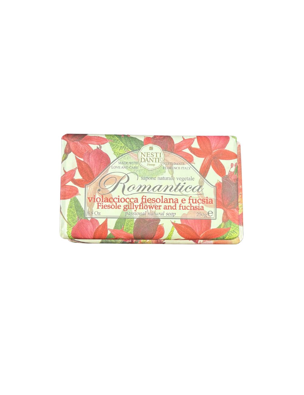 Savon Romantica - Giroflée de Fiesole et Fuchsia
