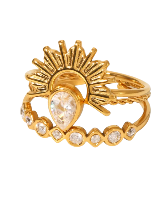 Set de bagues - Narcisse