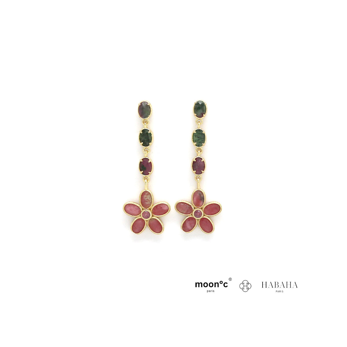 Boucles Siliro rubis zoïsite