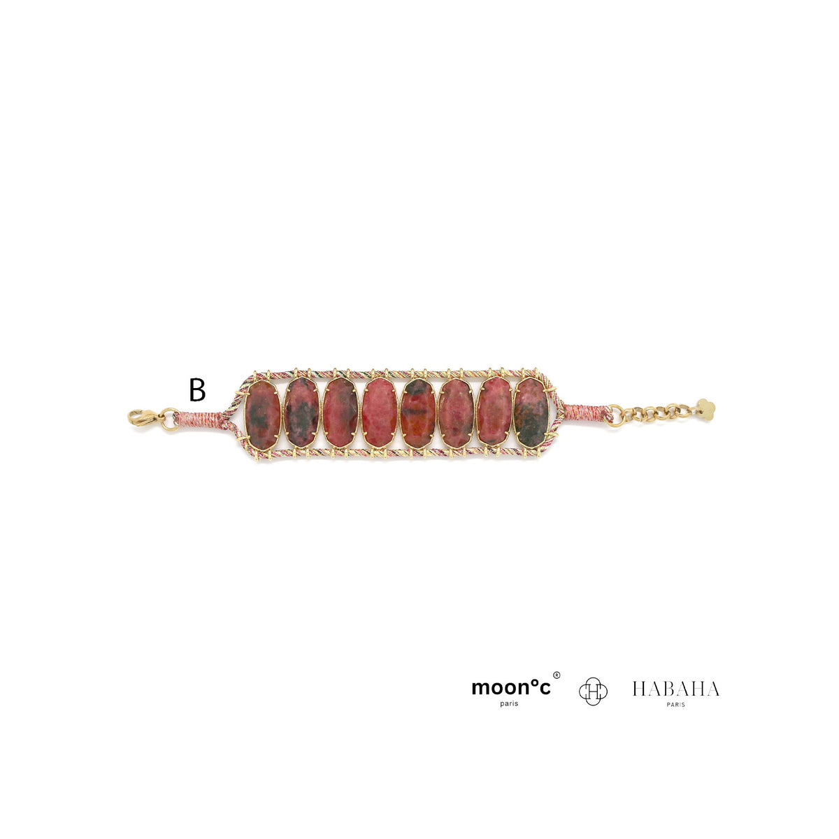 Bracelet Genshi rhodonite