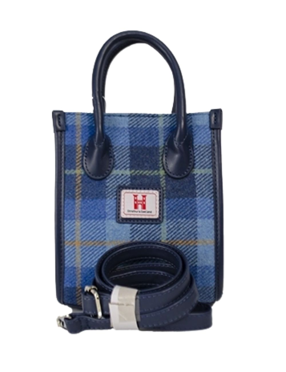 Mini sac à main en Tweed