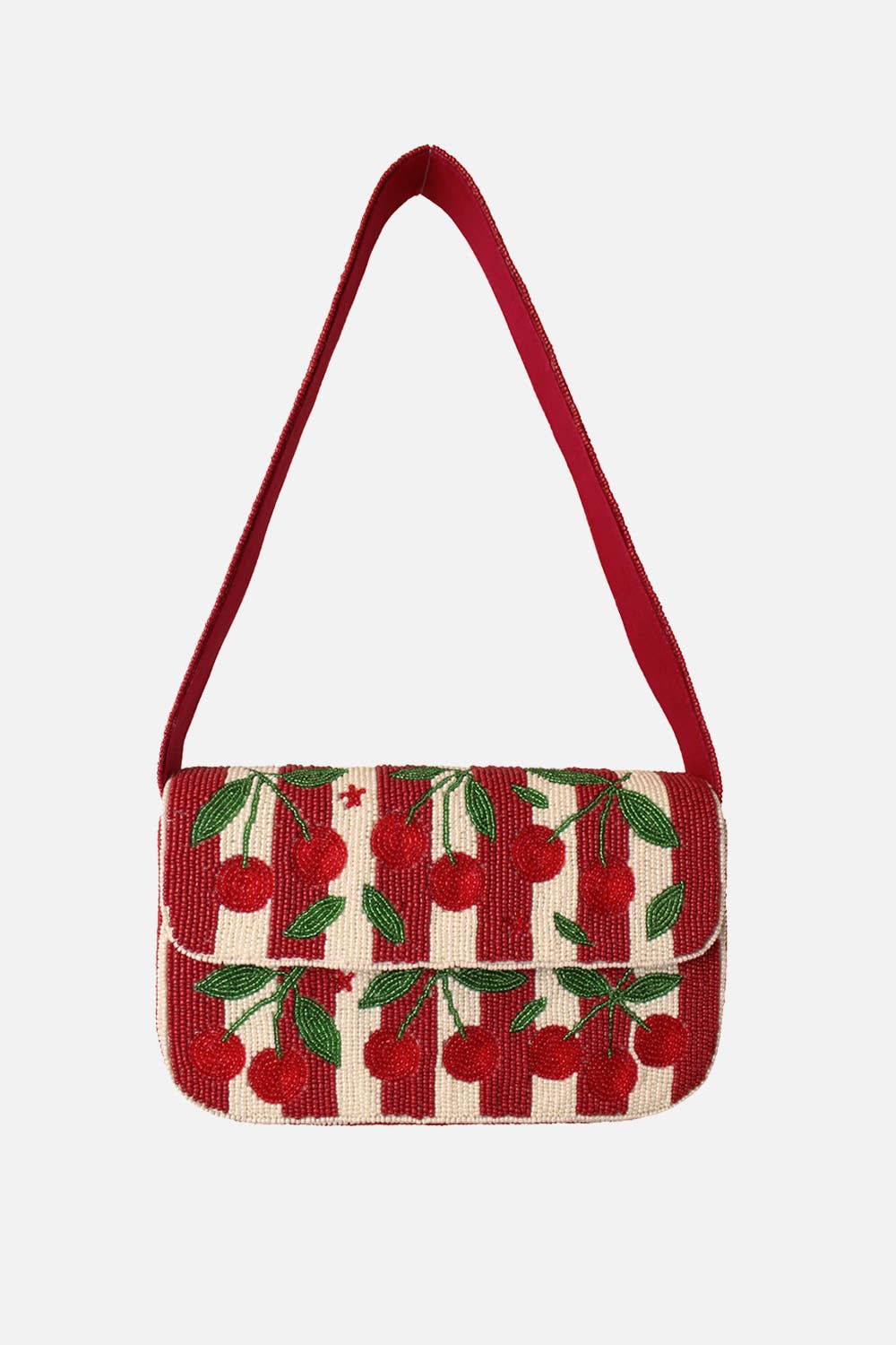 Sac perlé Cerises