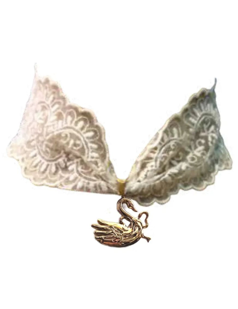 Choker dentelle Lac des cygnes