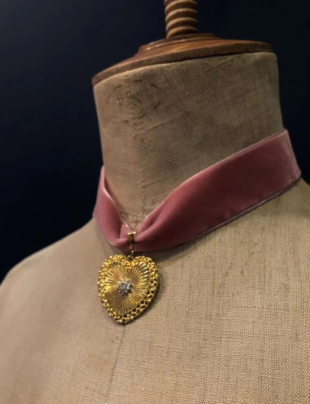 Rosaline - Choker en Velours - 4 Couleurs