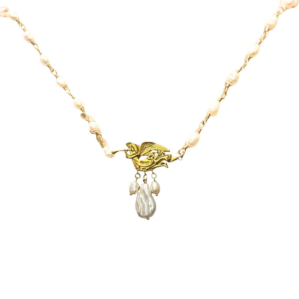 Collier Angel Barocco Pearls