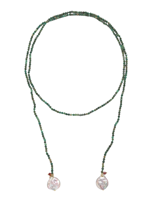 Sautoir Dalia - Vert