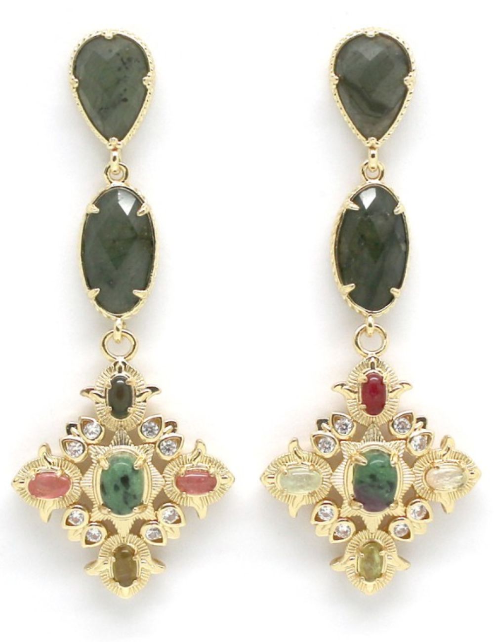 Boucles Andromede - Labradorite