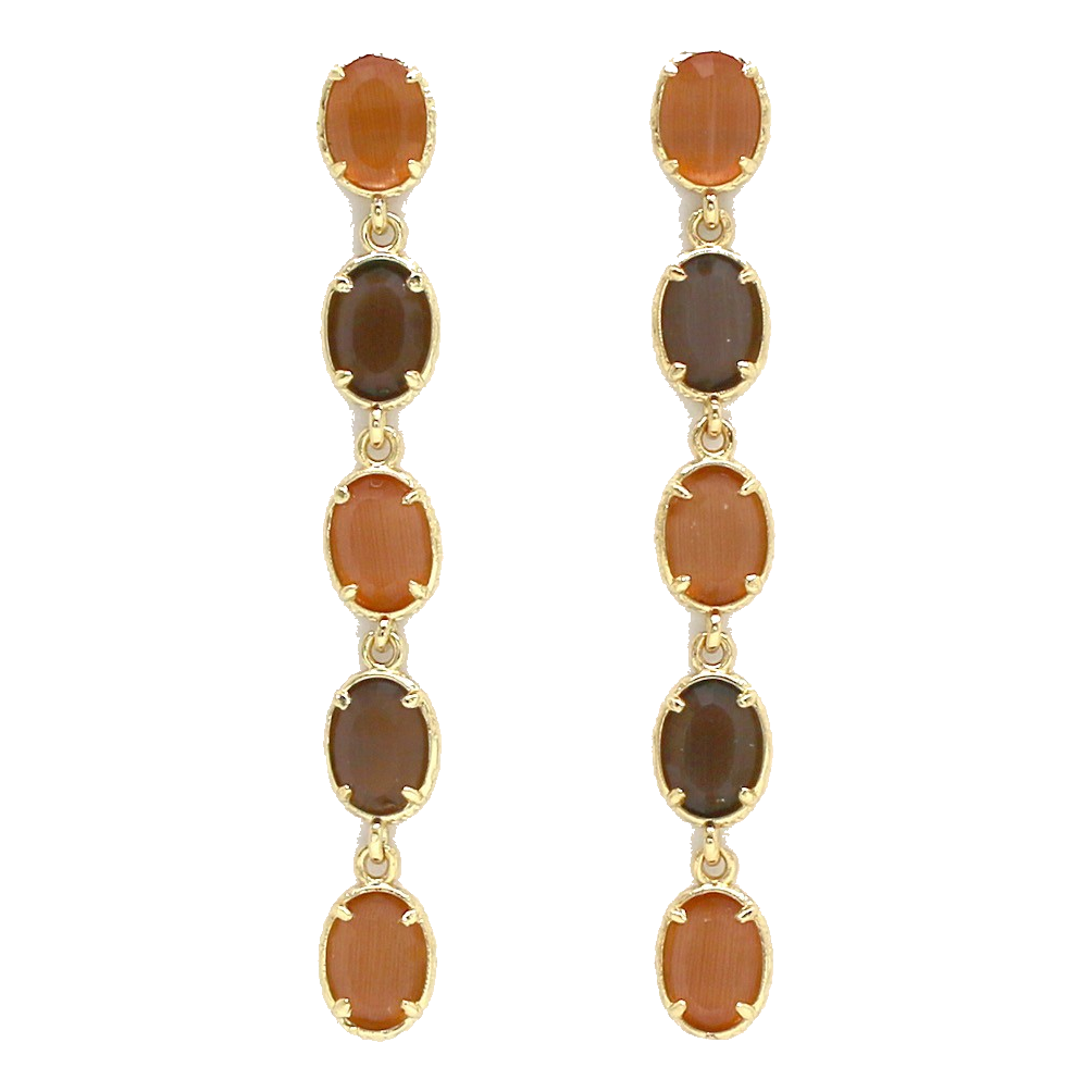 Boucles Gemma - Orange