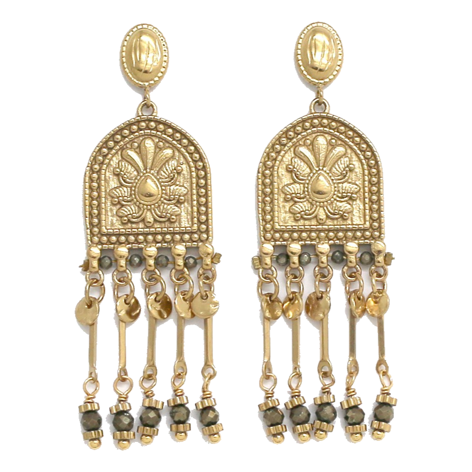Boucles Isotta - Pyrite