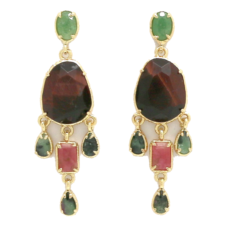 Boucles Livia - Œil de taureau