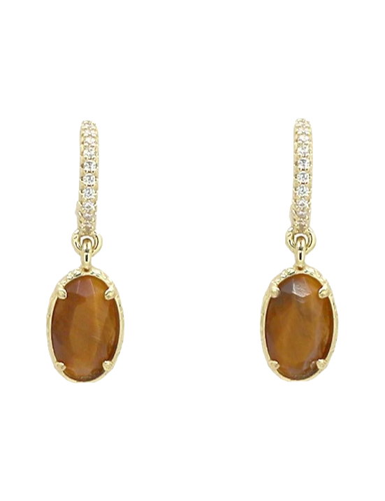 Boucles Ovidia - Œil de tigre