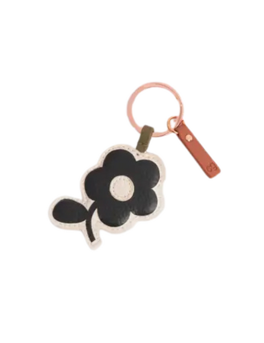 Porte-clés Black Flower