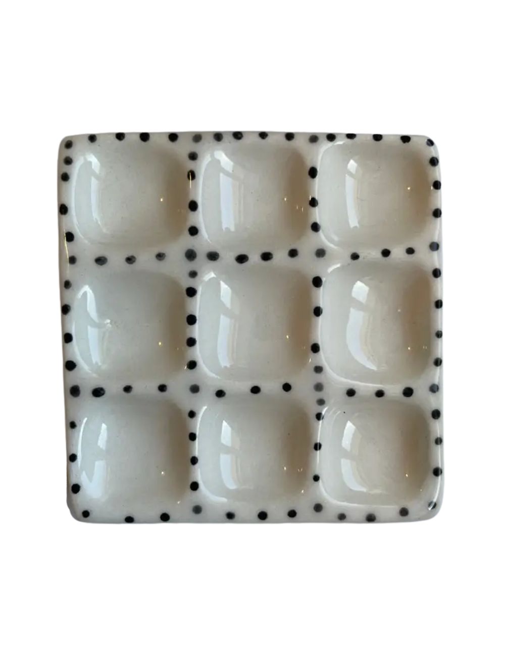 Palette pour aquarelle en céramique - Petite