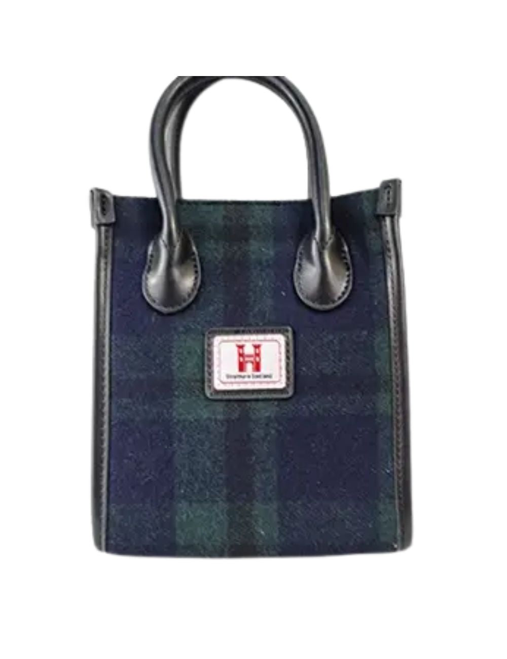 Mini sac à main en Tweed