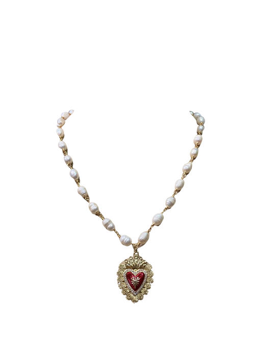 Collier Tybalt - Perles d'eau douce
